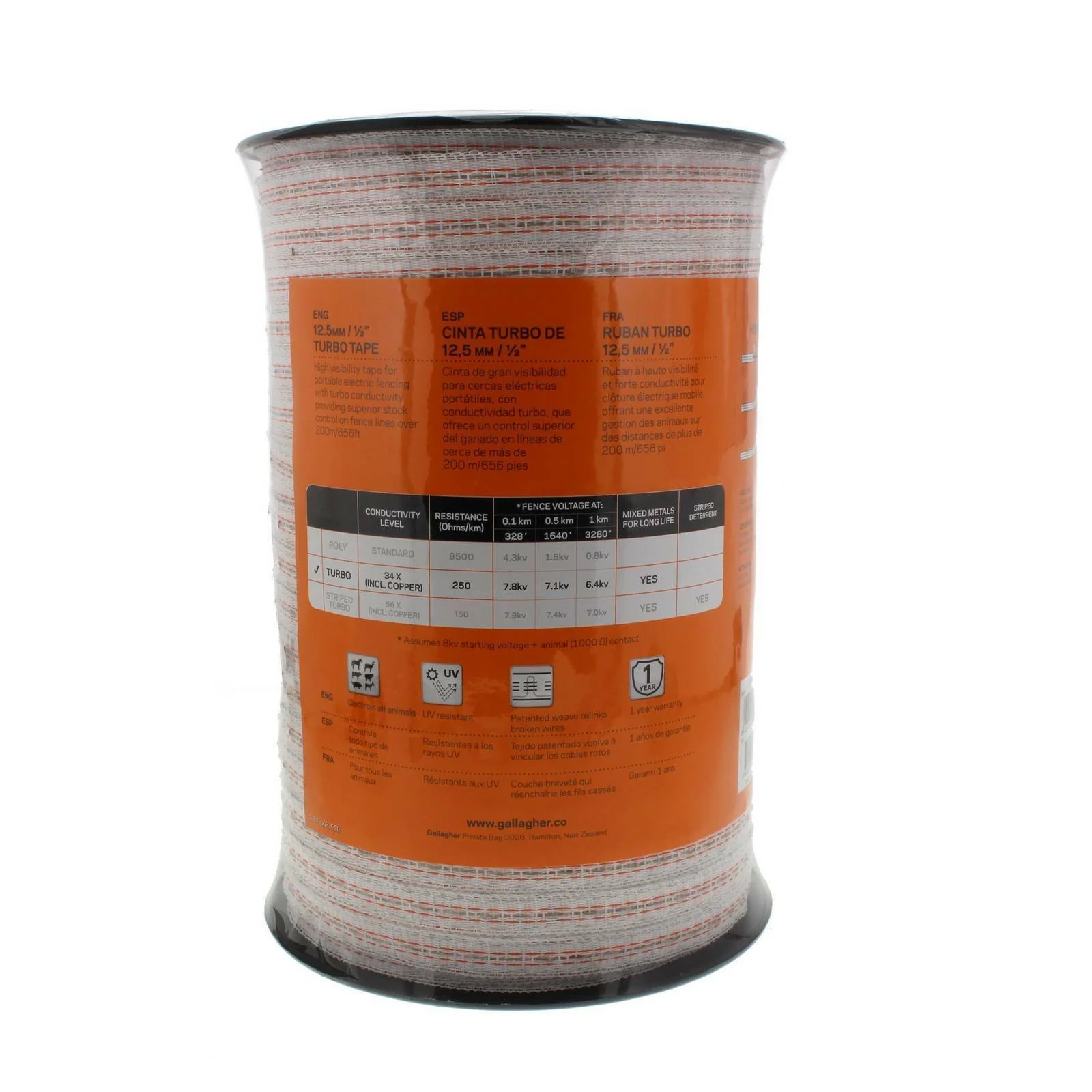 Gallagher 12.5mm Turbo Tape - Image 2