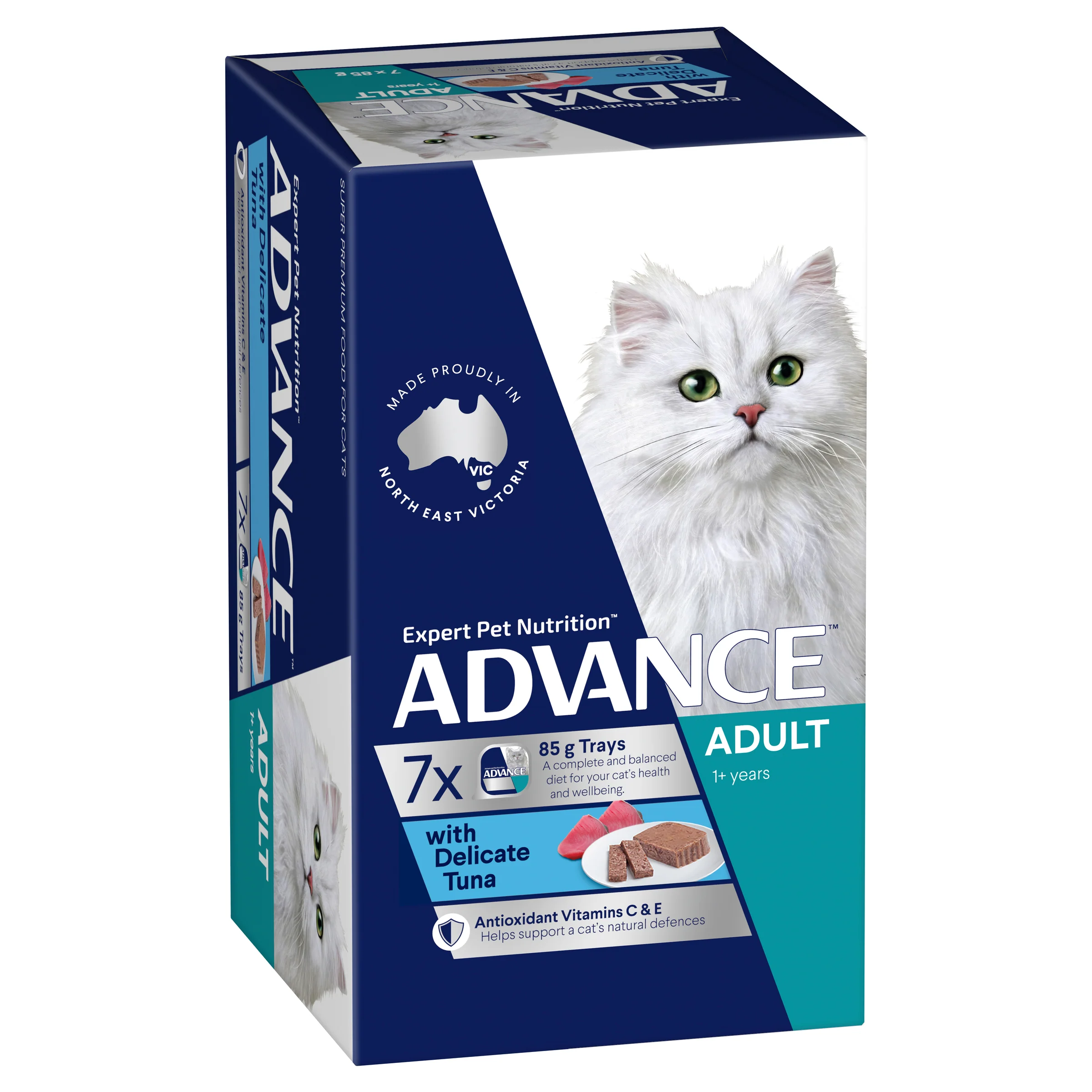 Advance Adult Delicate Tuna Trays Wet Cat Food - Image 8