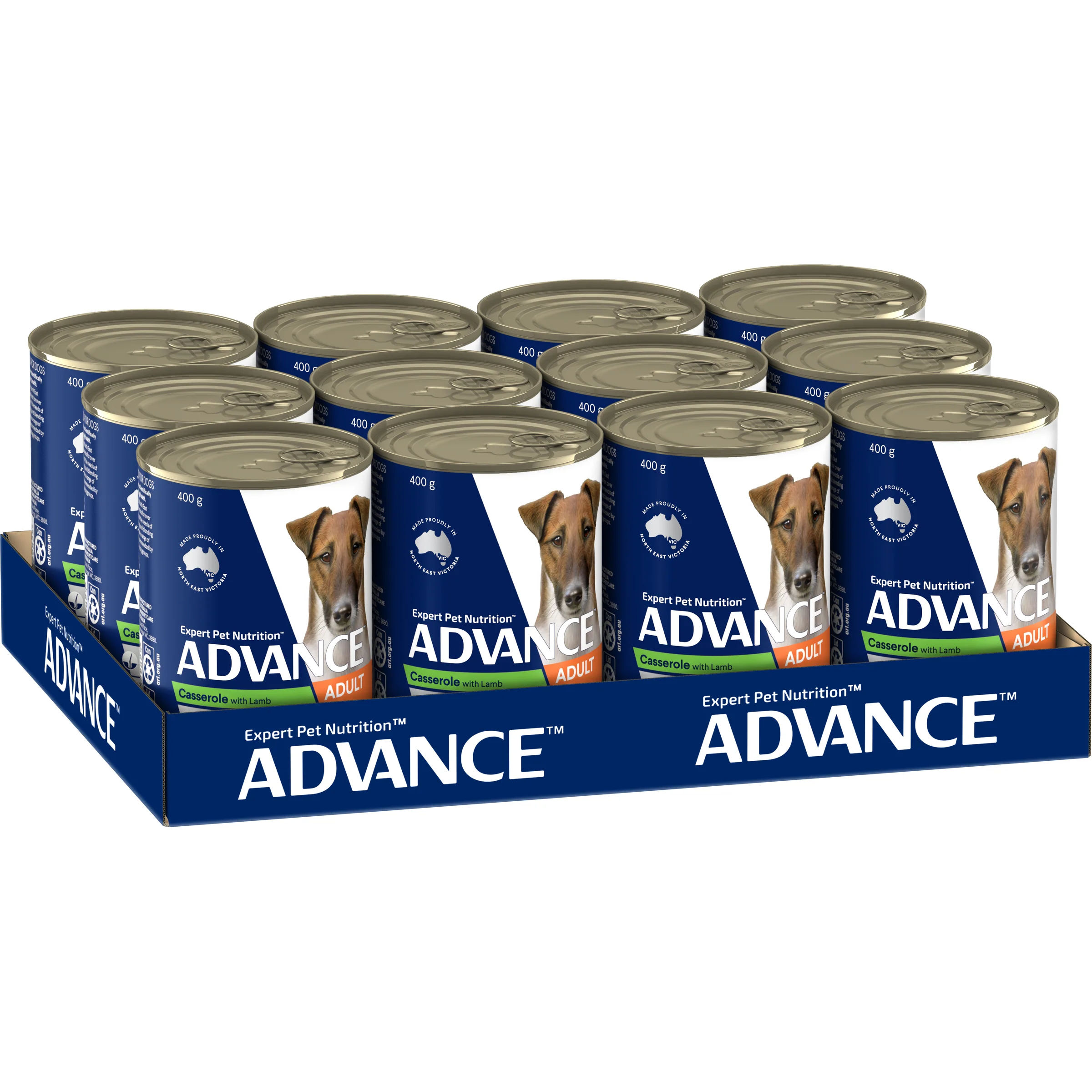 Advance Dog Adult All Breed Casserole with Lamb Wet Dog Food 400g - Image 3