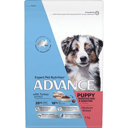 Advance Puppy Sensitive Medium Breed Dry Dog Food