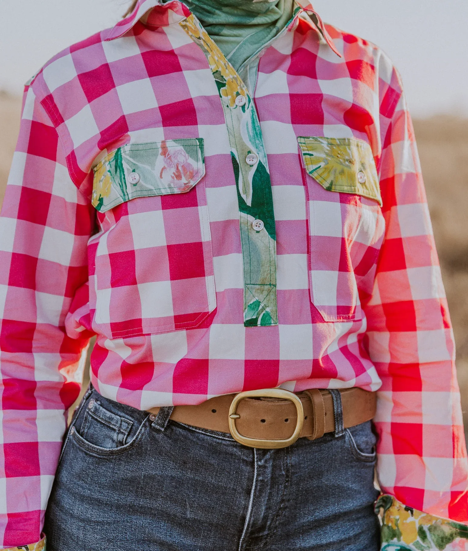 Antola Trading Kelly - Half Button Shirt - Image 5