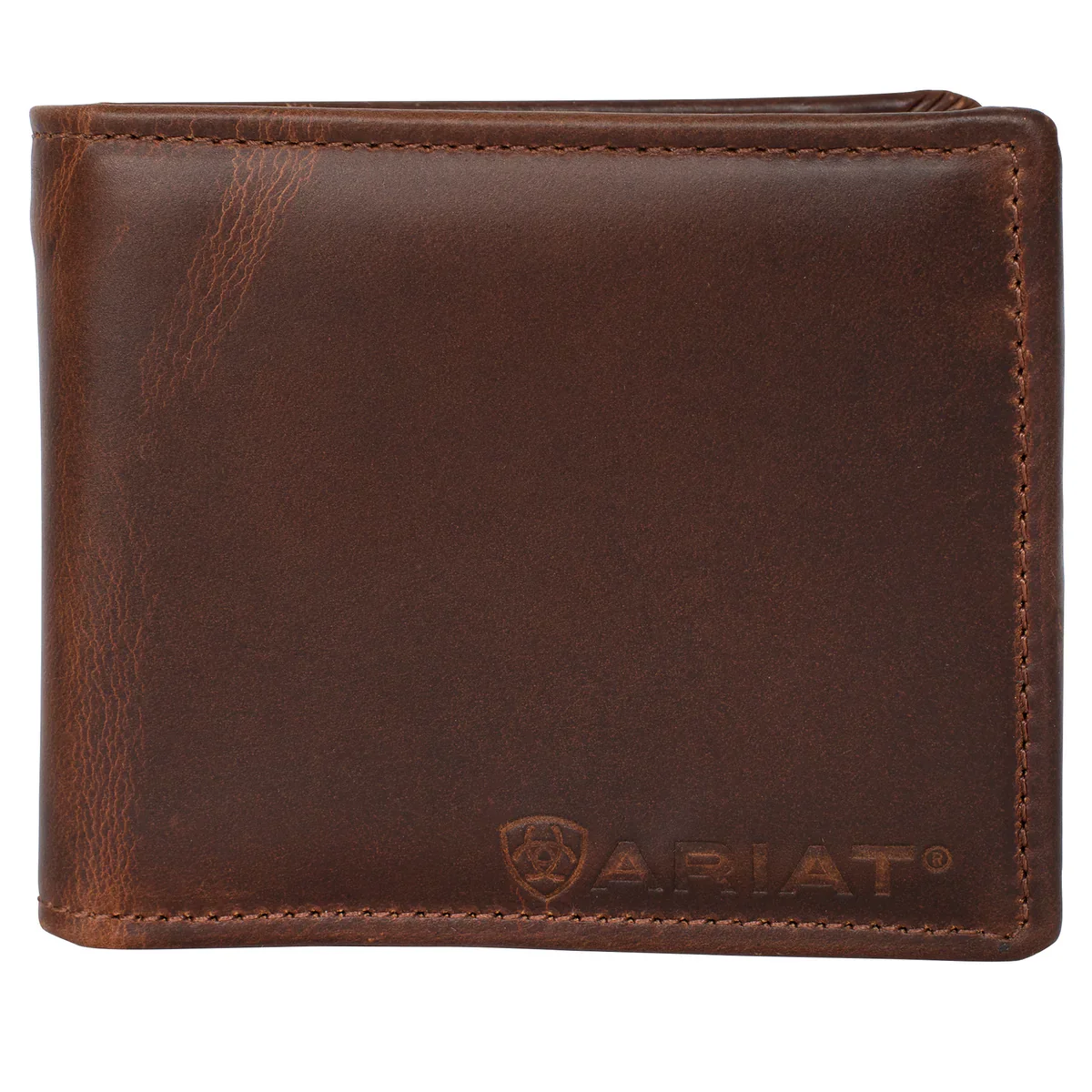 Ariat Bi-Fold Wallet Brown - Image 2