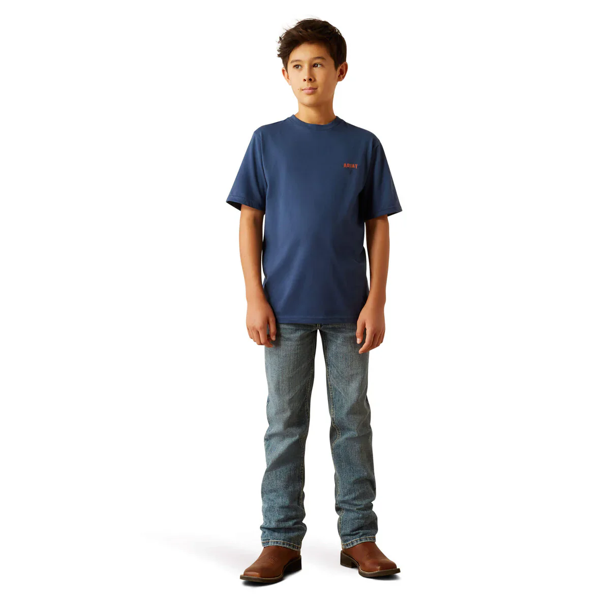 Ariat Boys Ranch Tough SS Tee - Image 4