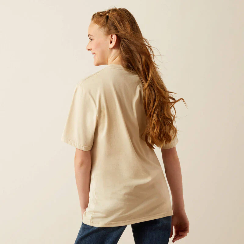 Ariat Girls Western Spirit SS Tee - Image 3