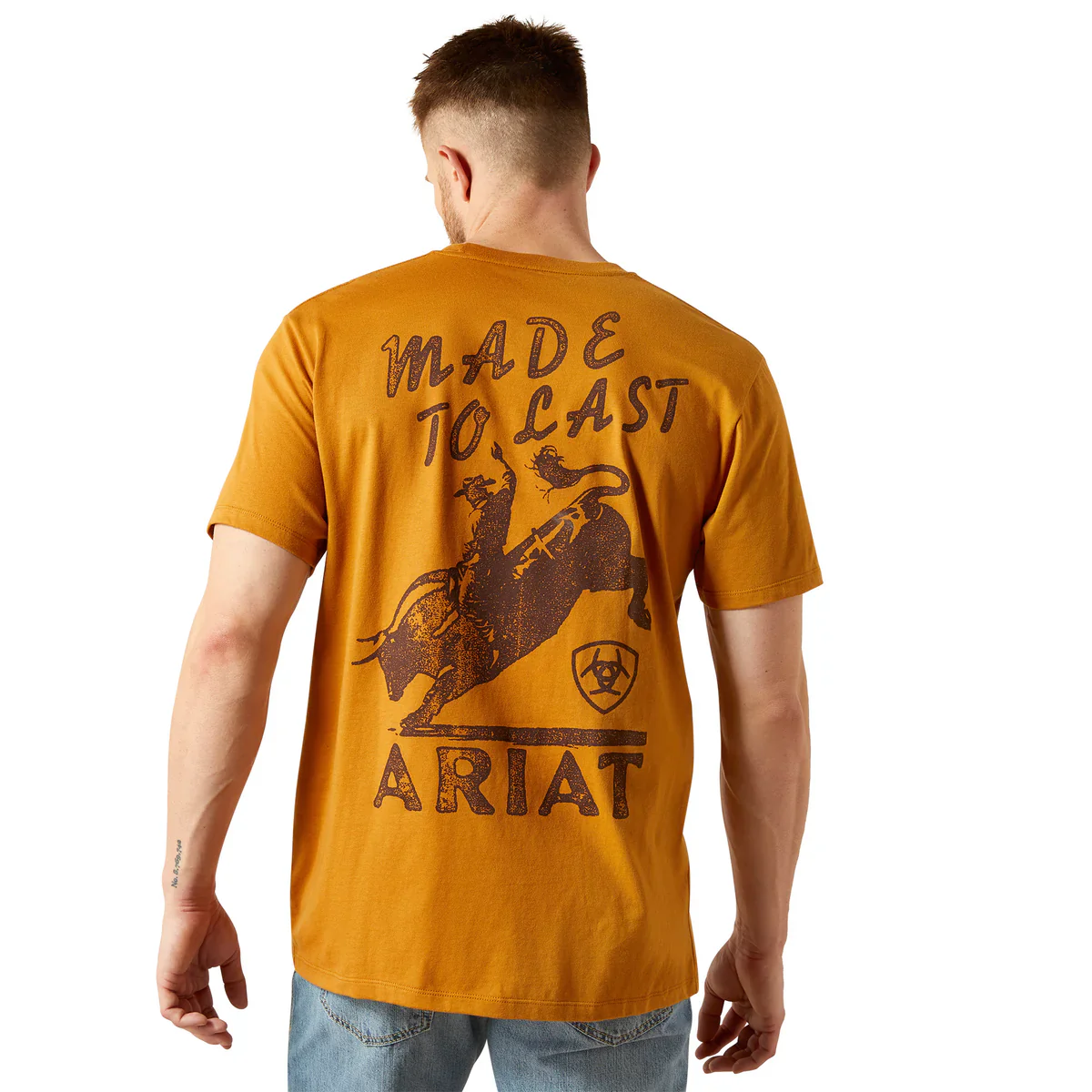 Ariat Mens Big Bull Rider SS Tee - Image 2