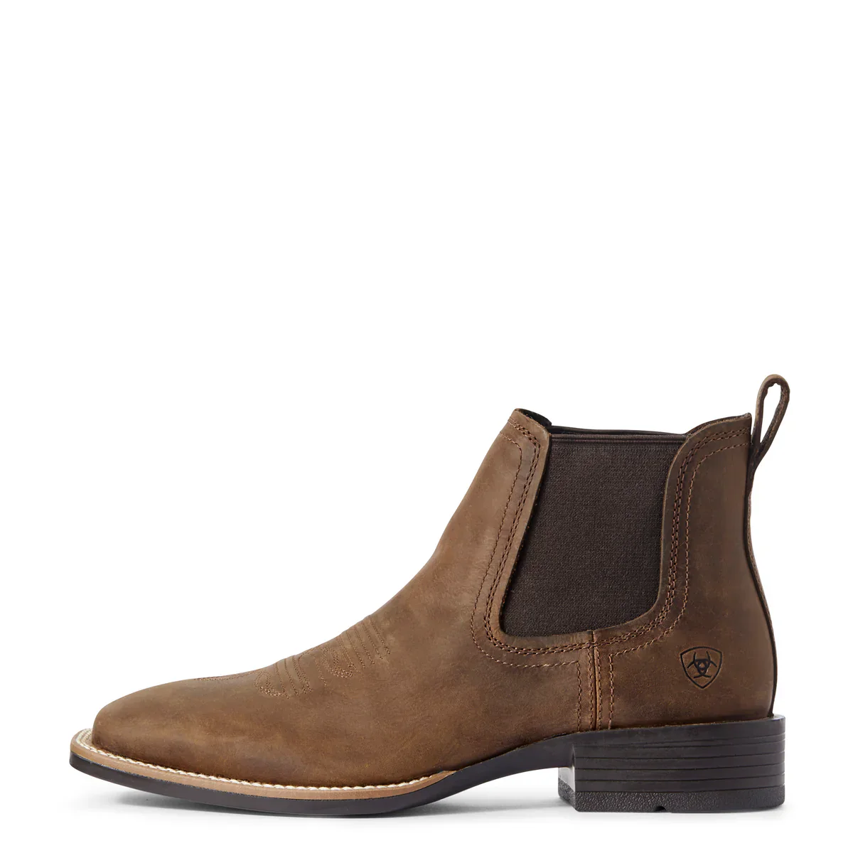 Ariat Mens Booker Boots Wide Square Toe - Image 2