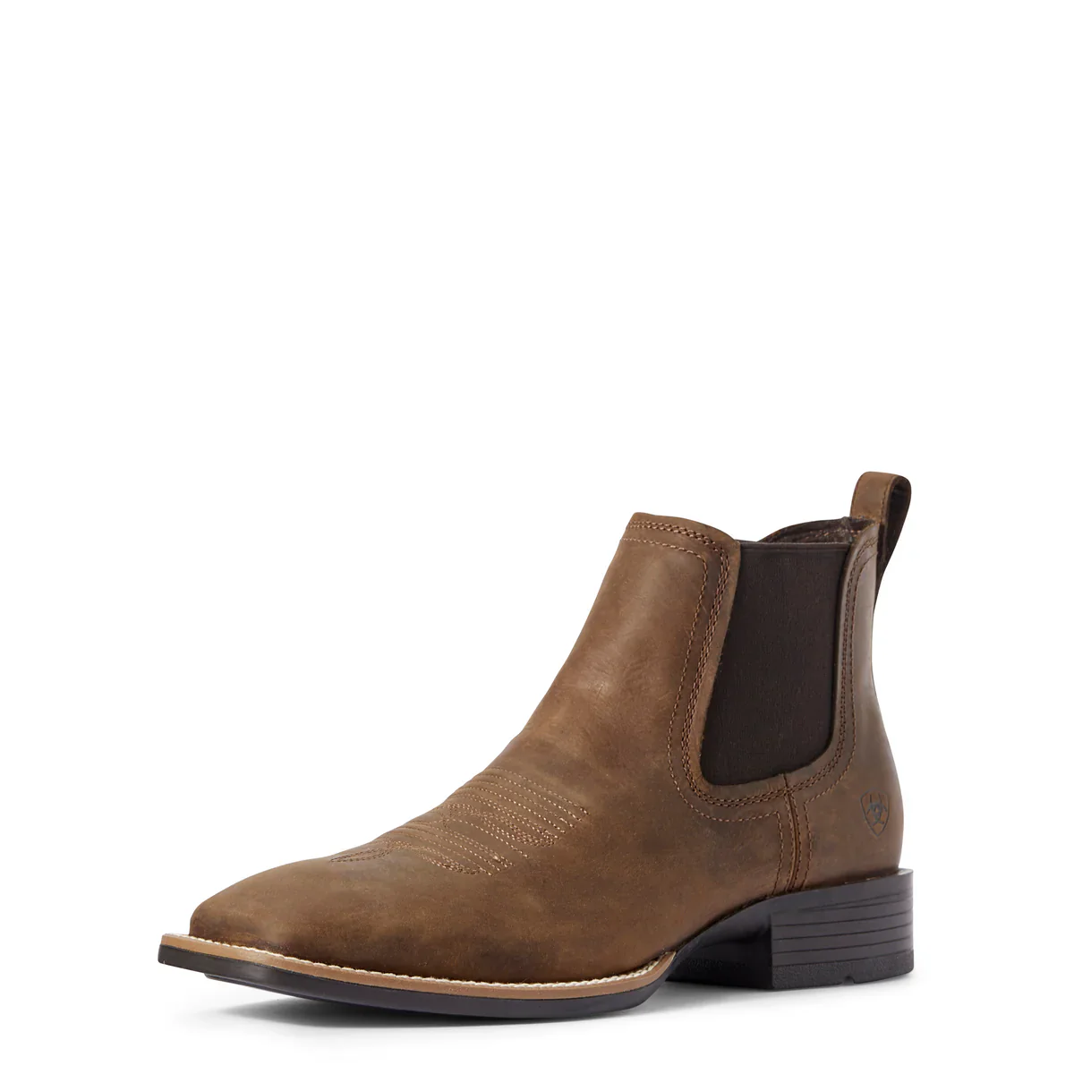 Ariat Mens Booker Boots Wide Square Toe - Image 3
