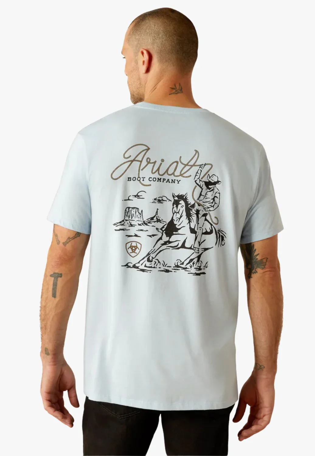 Ariat Mens Cactus Roper SS Tee - Image 2