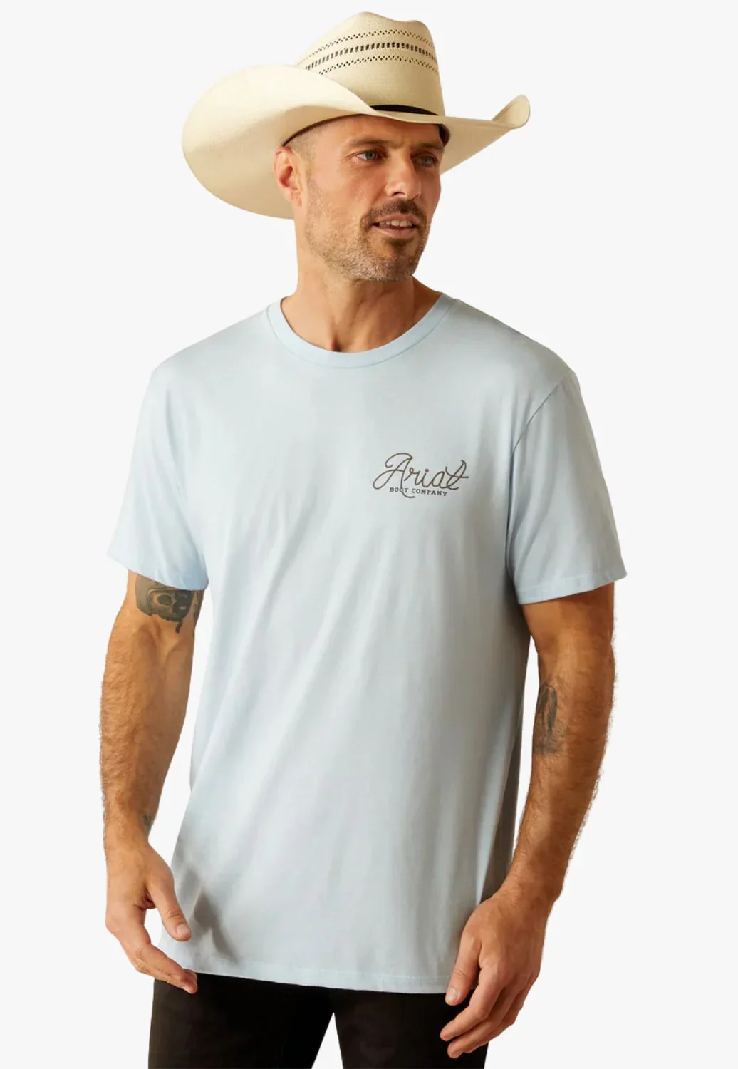 Ariat Mens Cactus Roper SS Tee - Image 4