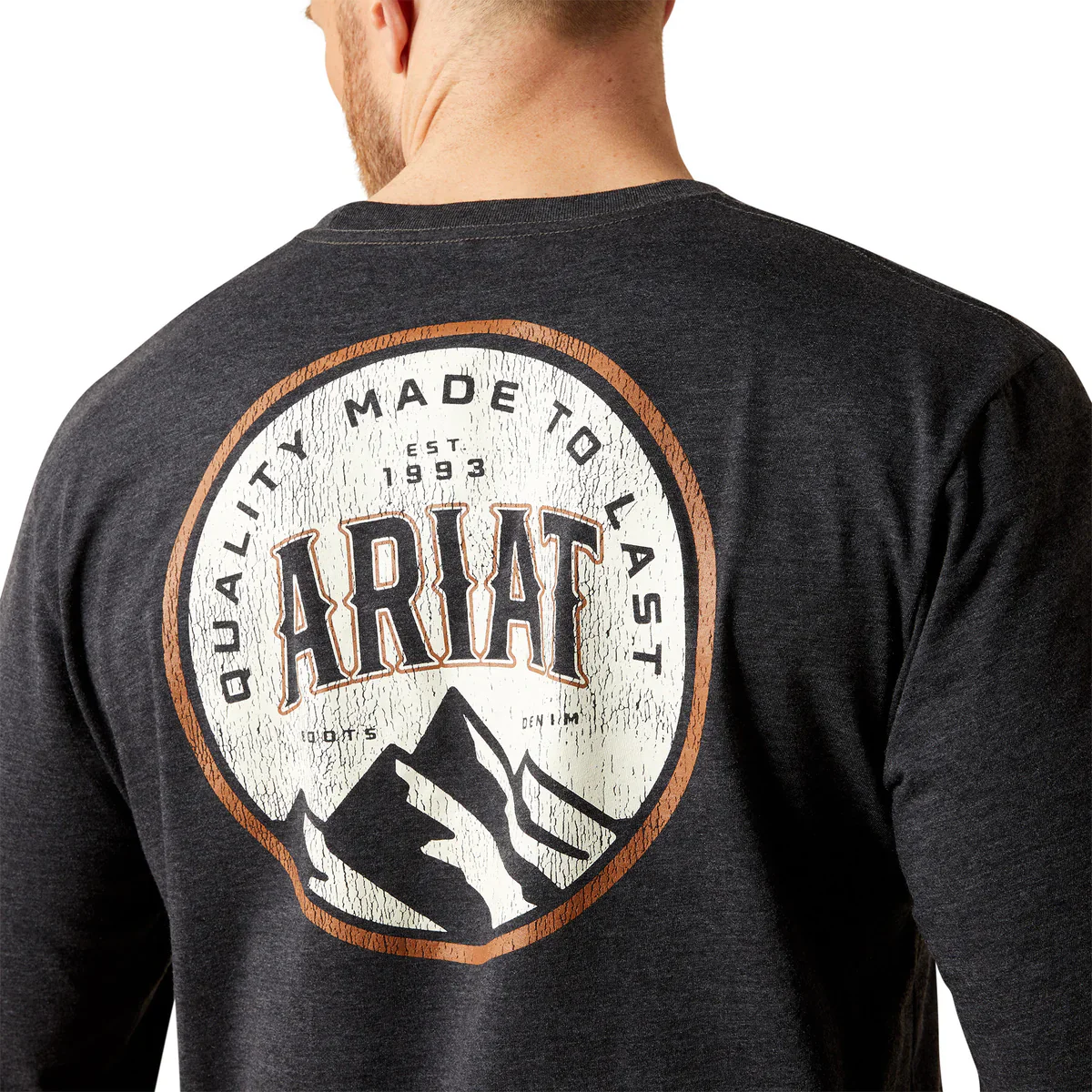 Ariat Mens Circle A LS Tee - Image 3