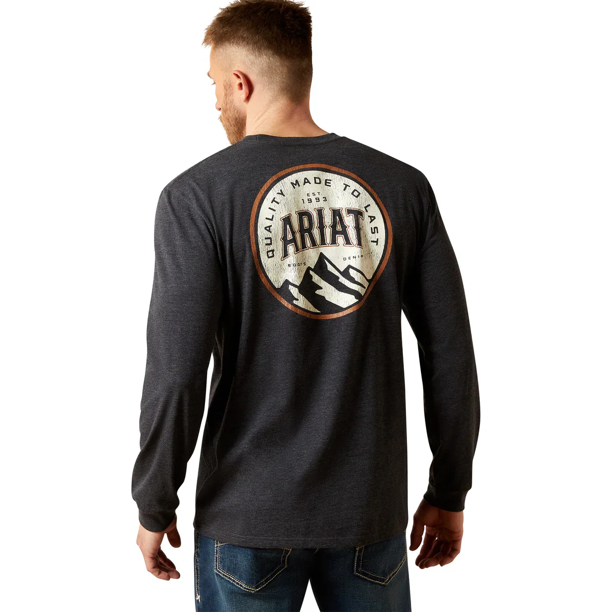 Ariat Mens Circle A LS Tee - Image 5