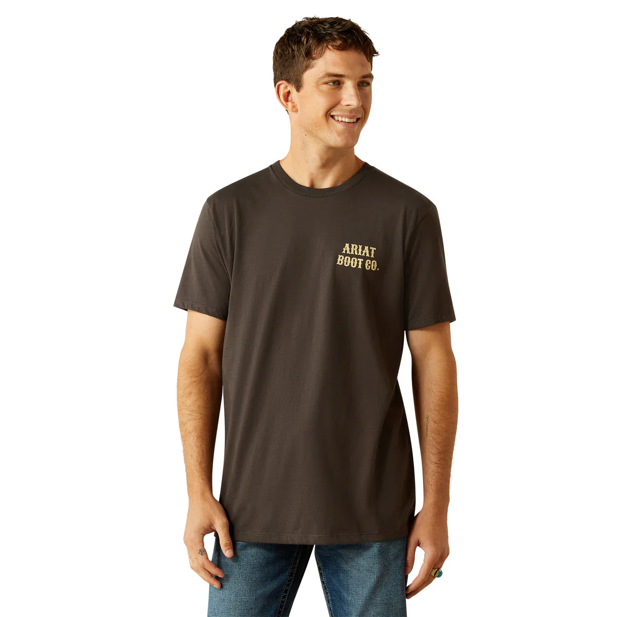 Ariat Mens Cowboy Cocky SS Tee - Image 4