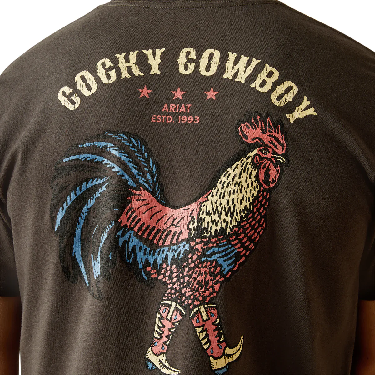 Ariat Mens Cowboy Cocky SS Tee - Image 6