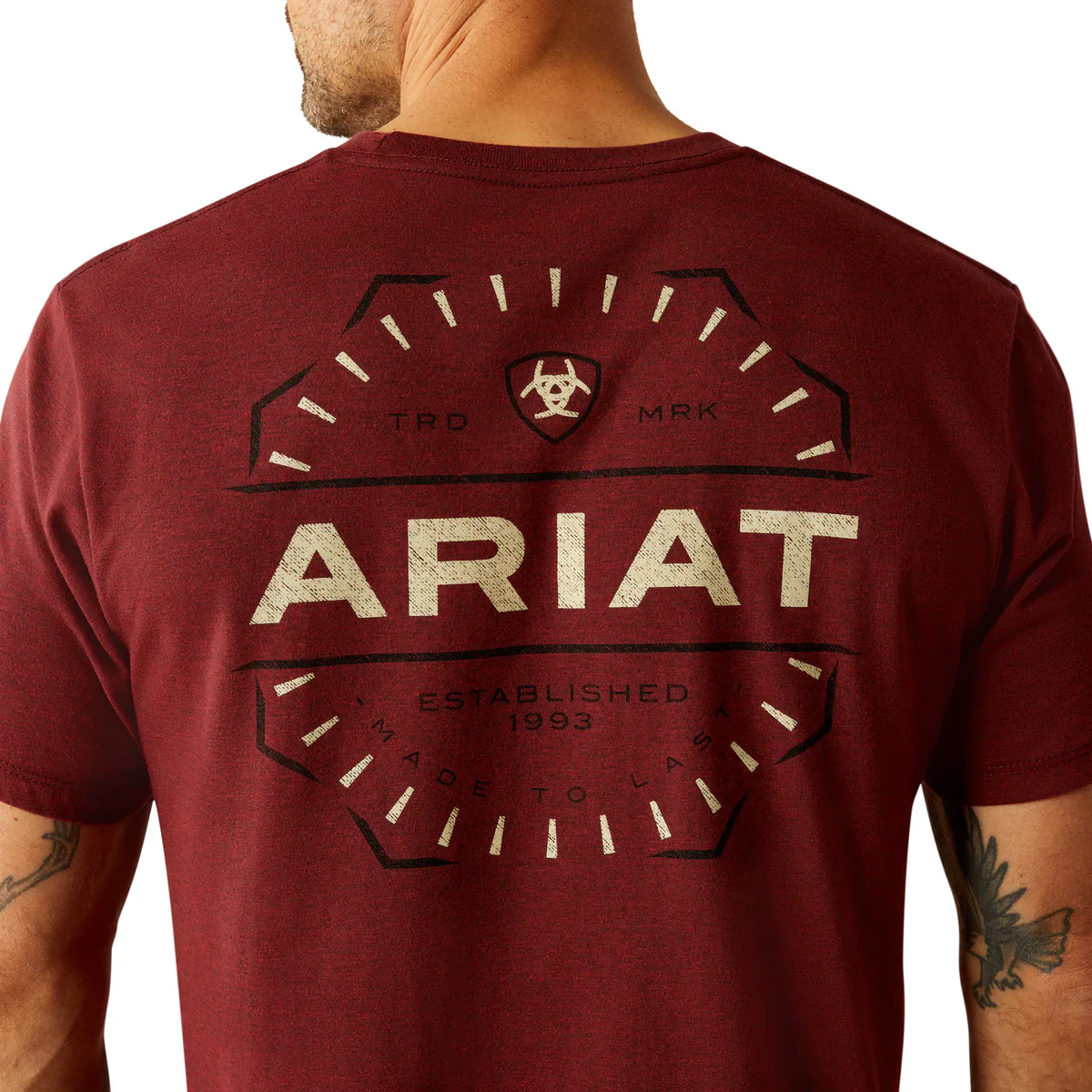 Ariat Mens Explorer Classic SS Tee - Image 5