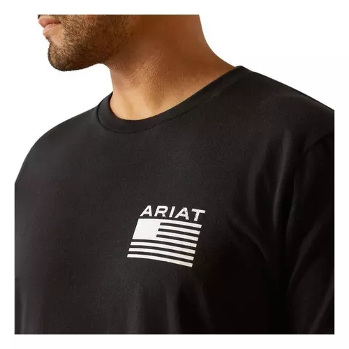 Ariat Mens Freedom Strip SS Tee - Image 2