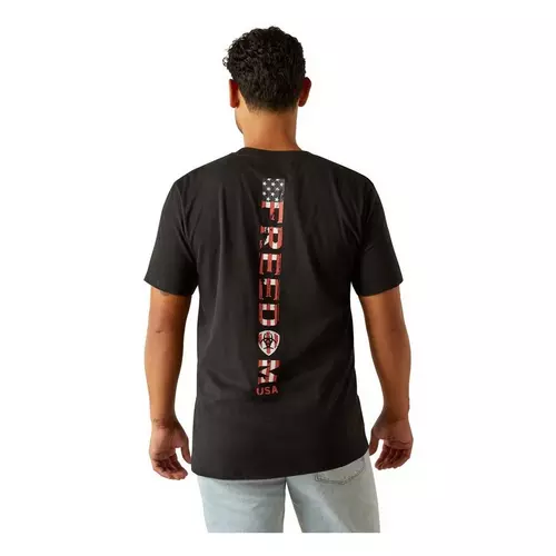 Ariat Mens Freedom Strip SS Tee - Image 3
