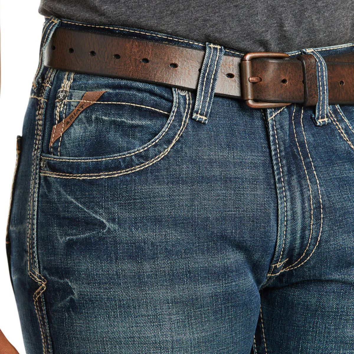 Ariat Mens M5 Boundary Straight Leg Jean - Image 4