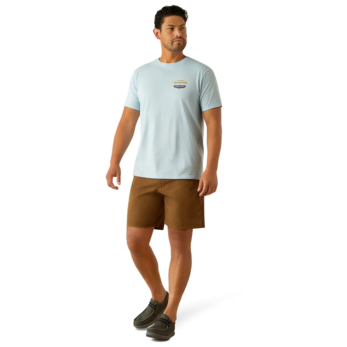 Ariat Mens Ogden Valley Badge SS Tee - Image 2