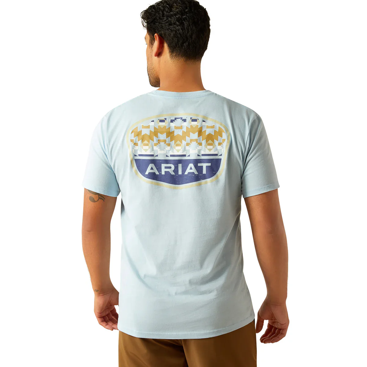 Ariat Mens Ogden Valley Badge SS Tee - Image 3