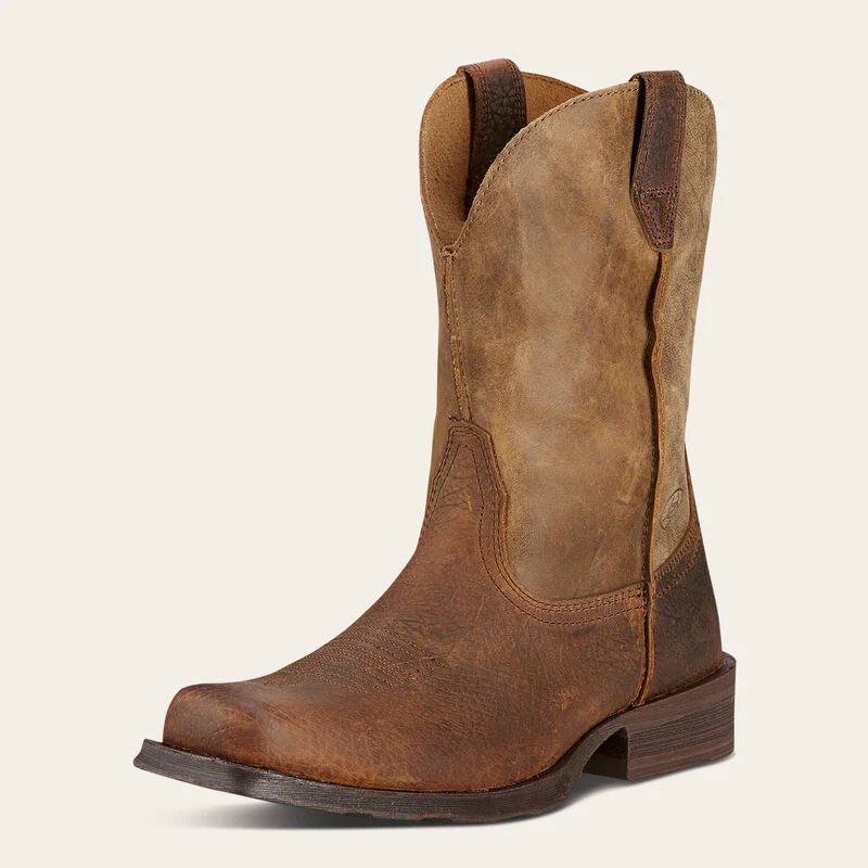 Ariat Mens Rambler Pull-On Western Boots - Image 2