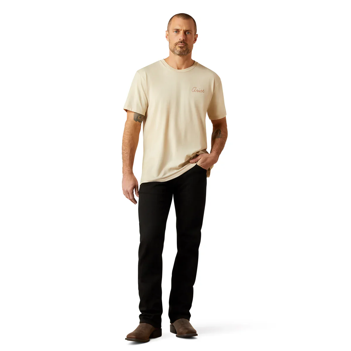 Ariat Mens Ropers Delight SS Tee - Image 2