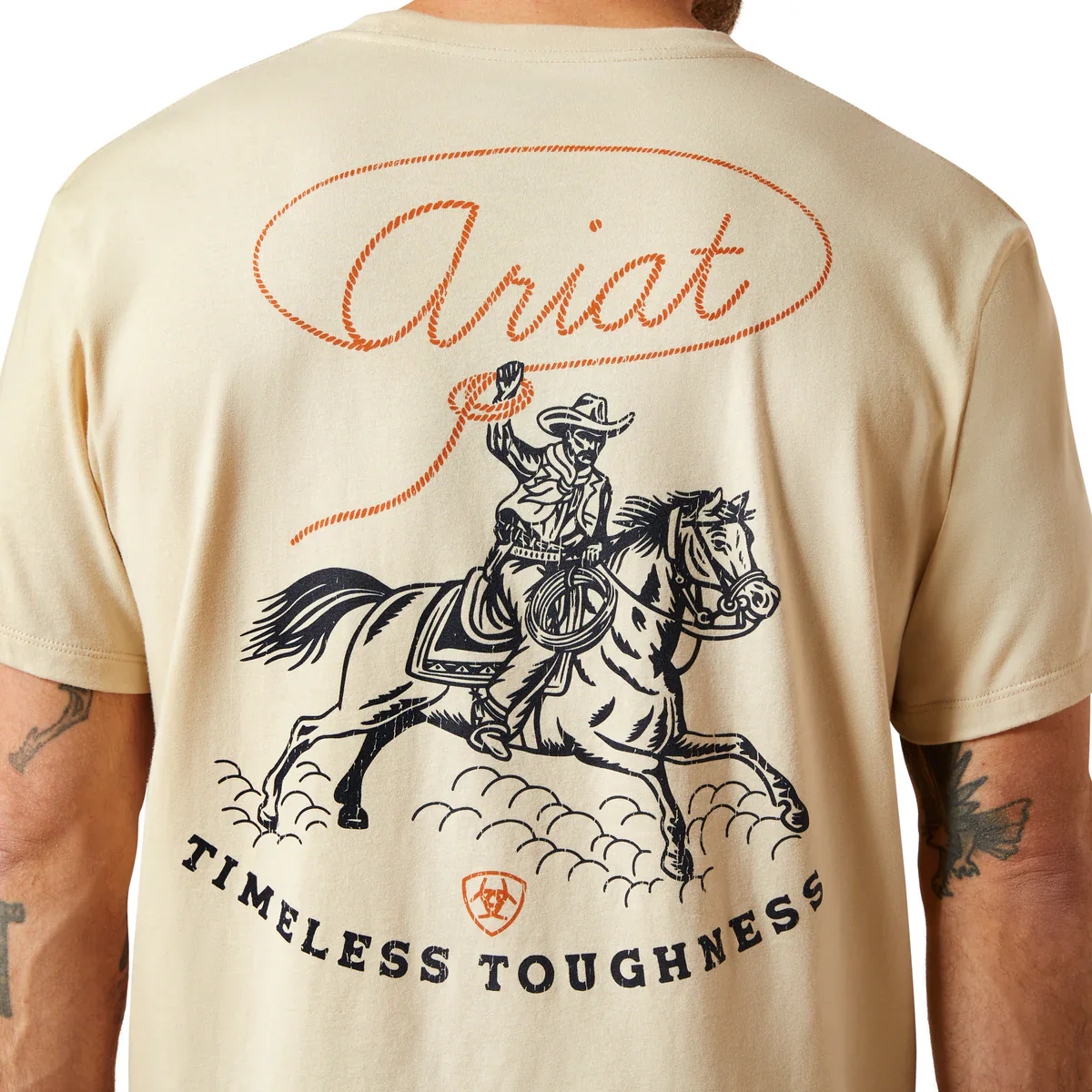 Ariat Mens Ropers Delight SS Tee - Image 3