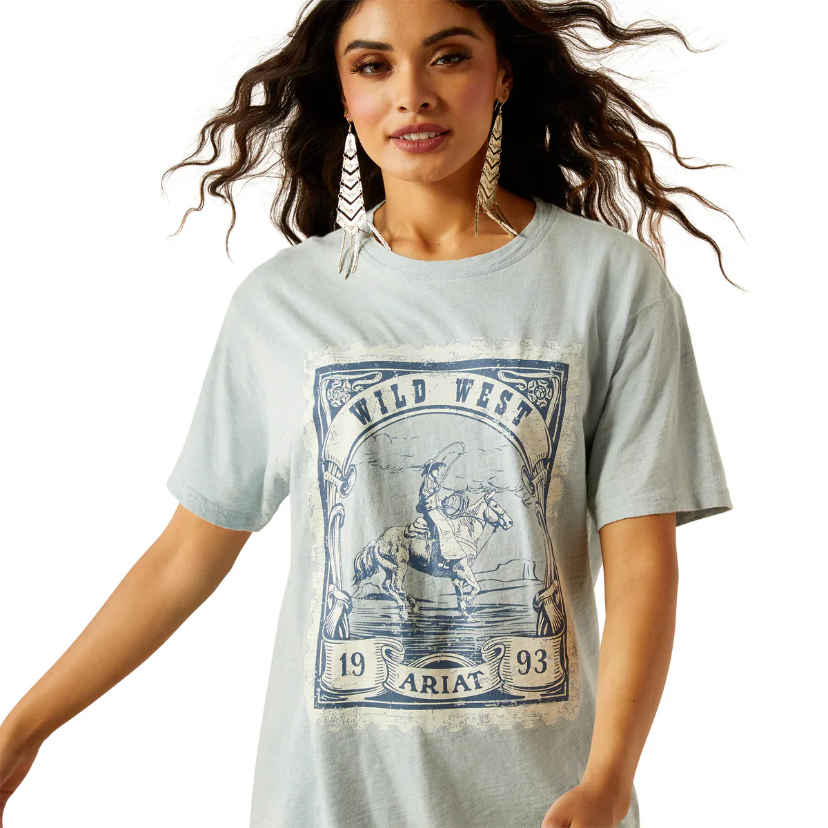 Ariat Wild West Stamp Tee - Image 2