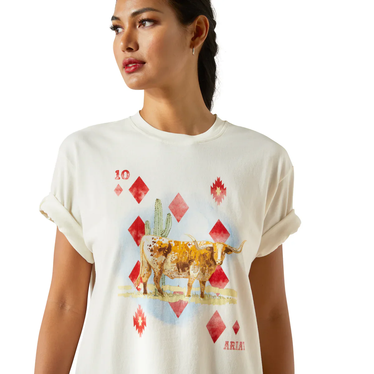 Ariat WMS Aces SS Tee - Image 2