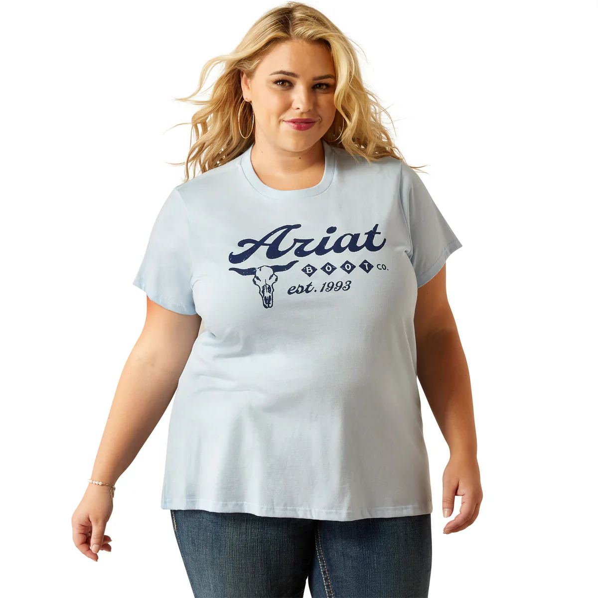 Ariat Womens Established Boot Co SS Tee - Image 4