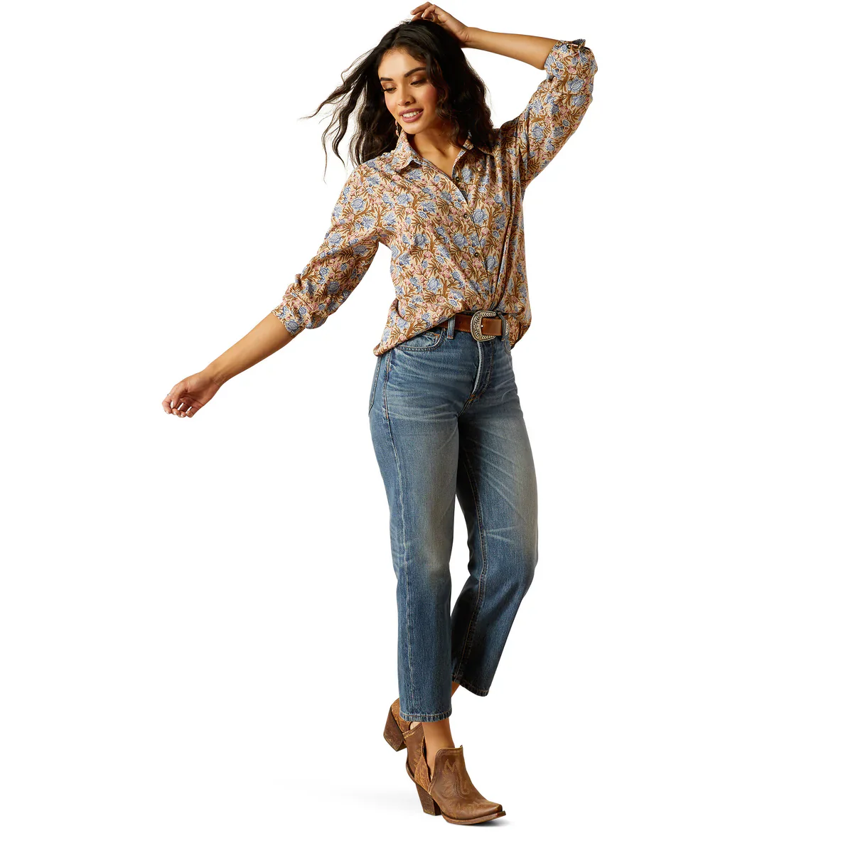 Ariat WMS Homestyle Button Up Shirt - Image 4