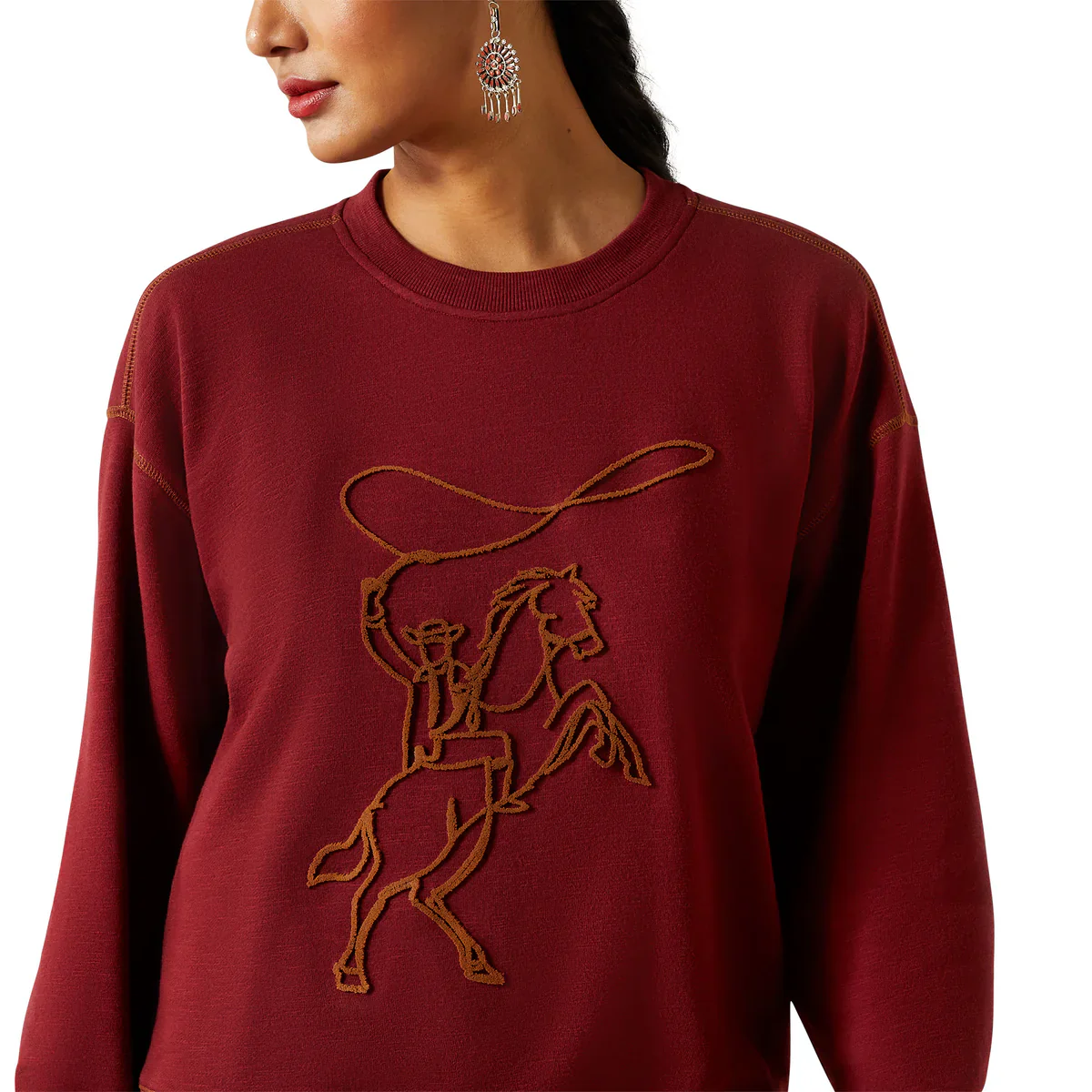 Ariat WMS Lasso Sweatshirt - Image 2