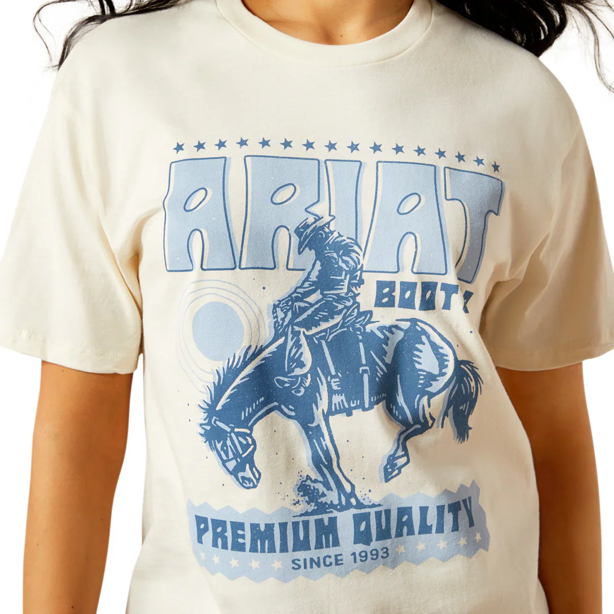 Ariat WMS Retro Block Poster SS Tee - Image 2
