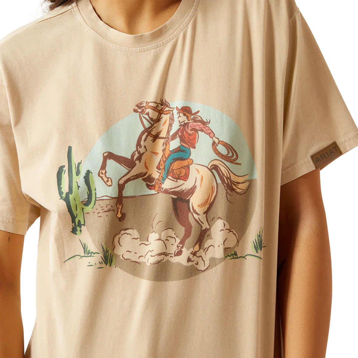 Ariat WMS Ride On SS Tee - Image 2