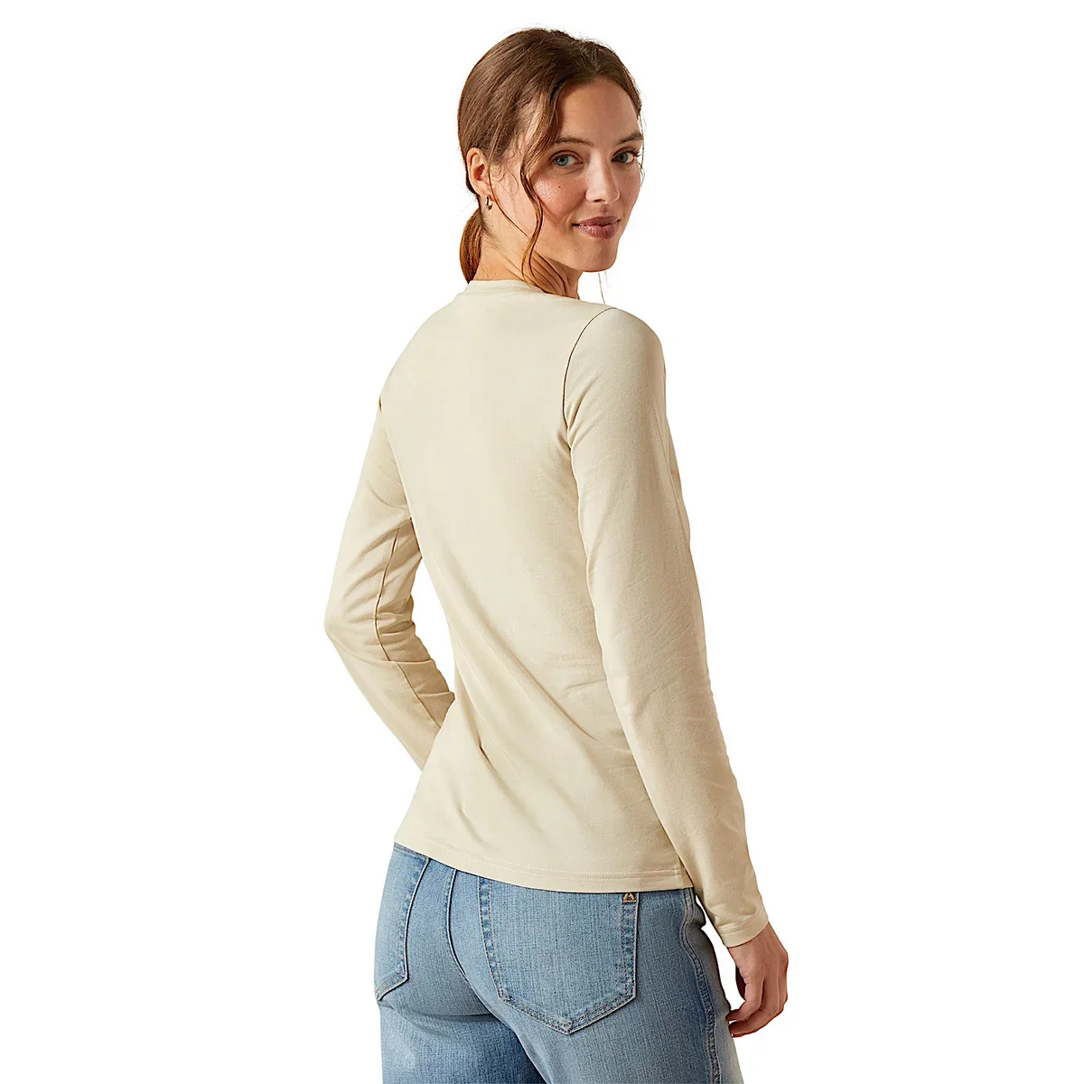 Ariat WMS Ritzy Logo LS Tee - Image 4
