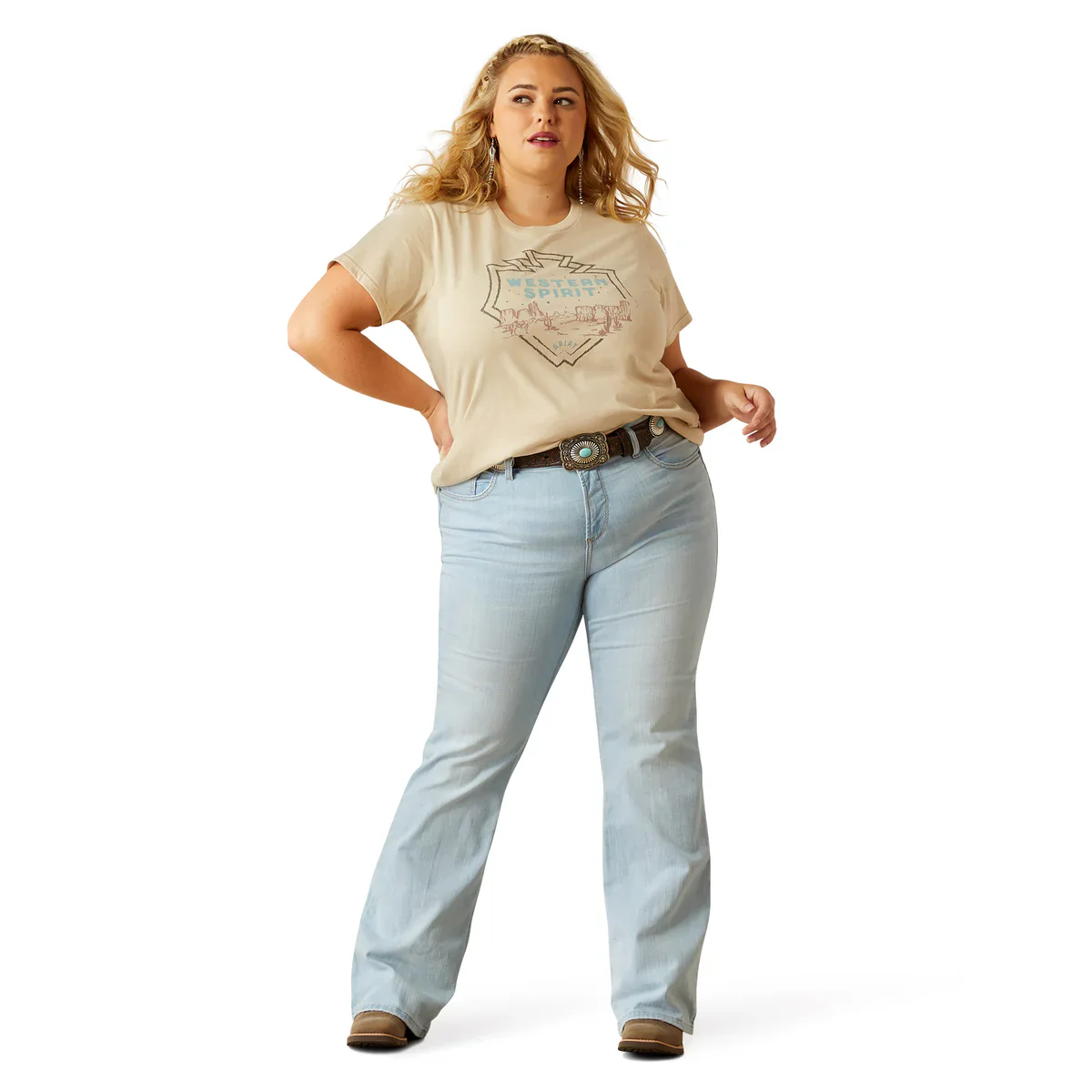 ARIAT WMS Western Spirit SS Tee - Image 7