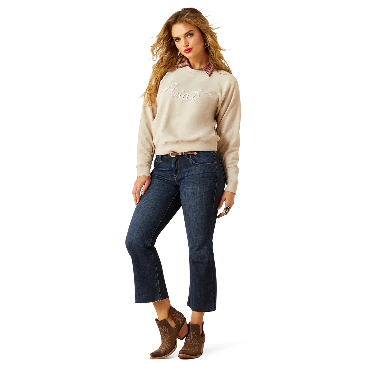 Ariat Womens Essential Crew Sweatshirt - Image 3