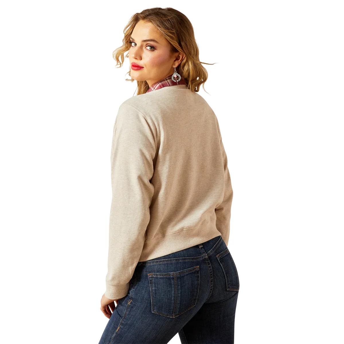 Ariat Womens Essential Crew Sweatshirt - Image 4