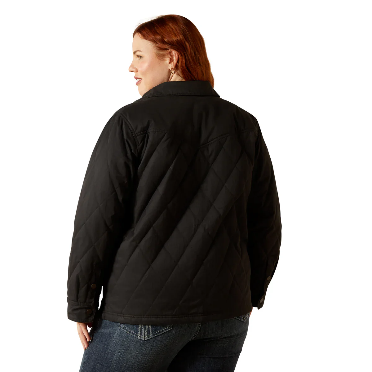 Ariat Womens Grizzly Quilted Barn Jacket - Image 6