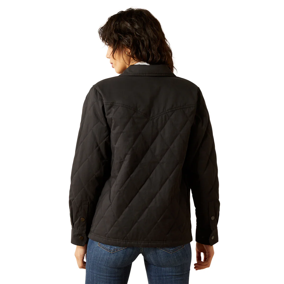 Ariat Womens Grizzly Quilted Barn Jacket - Image 7