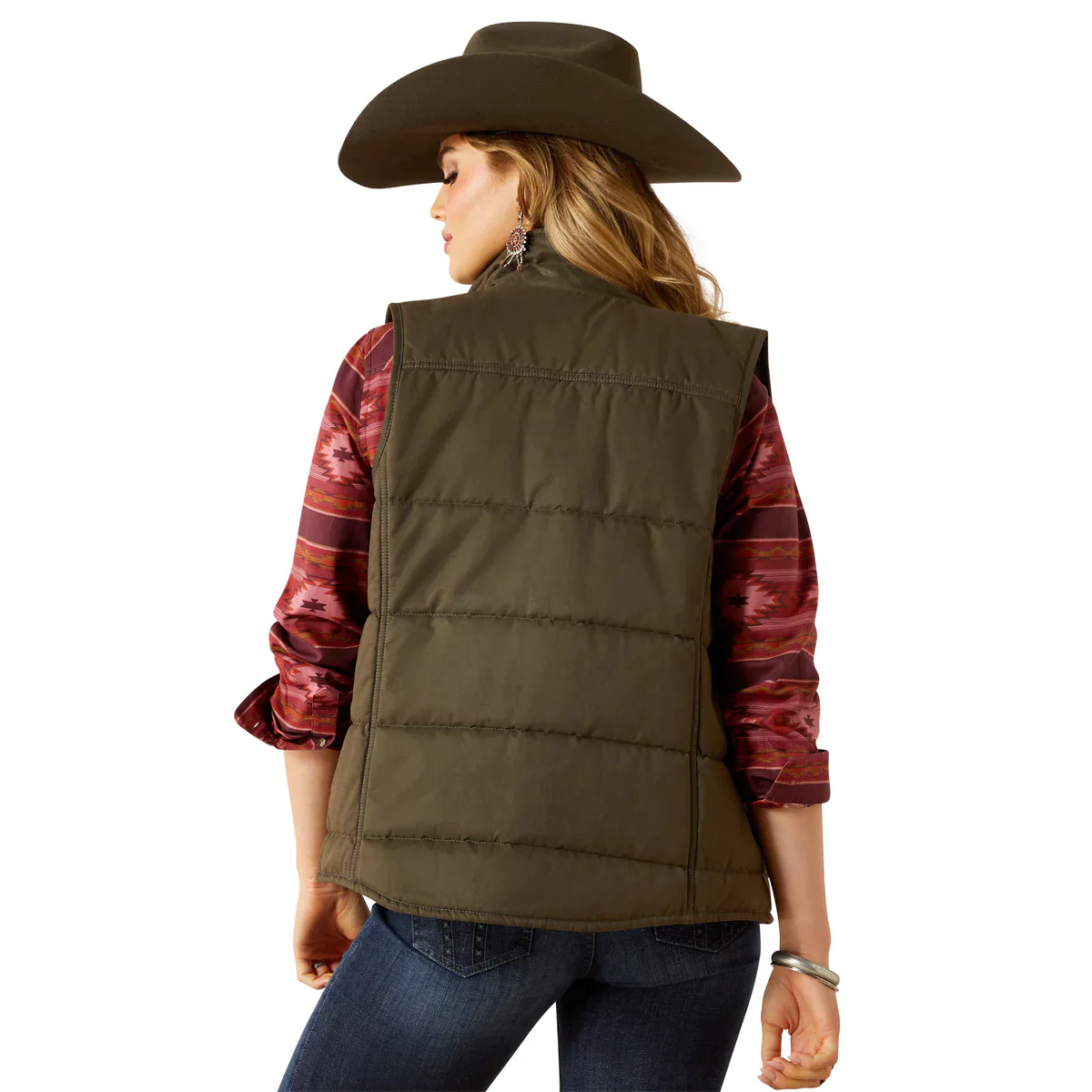 Ariat Womens Grizzly Quilted Vest - Image 2