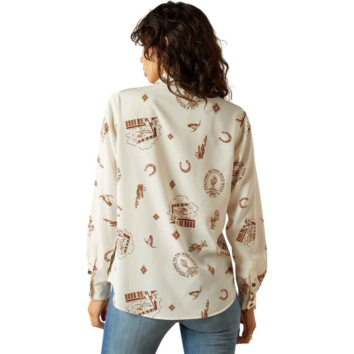 Ariat Womens Homestyle Button Shirt - Image 3