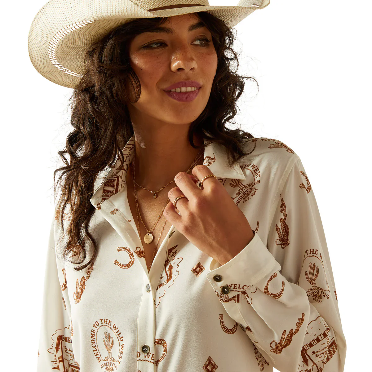 Ariat Womens Homestyle Button Shirt - Image 4