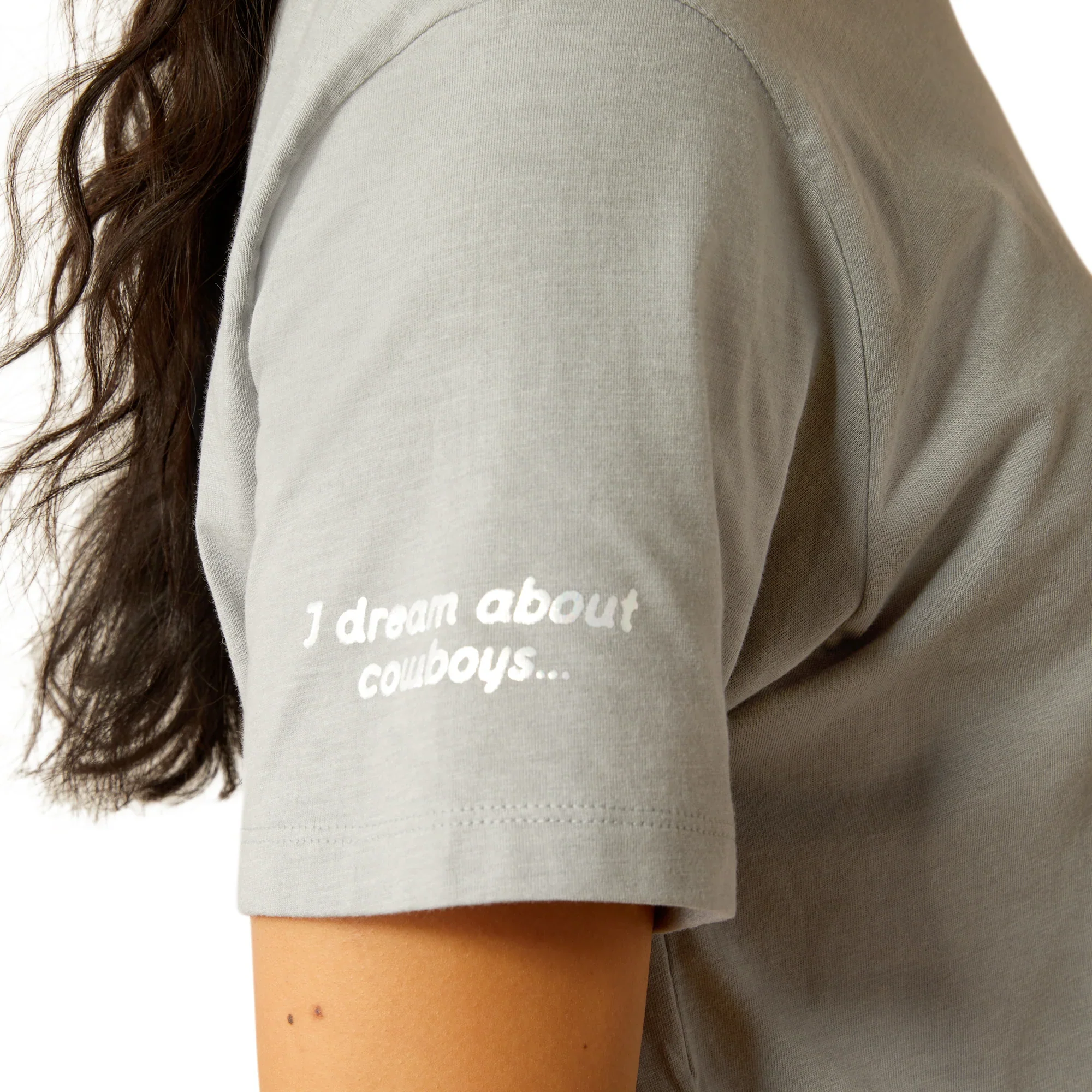Ariat Womens Horseshoe Pocket Tee - Image 3