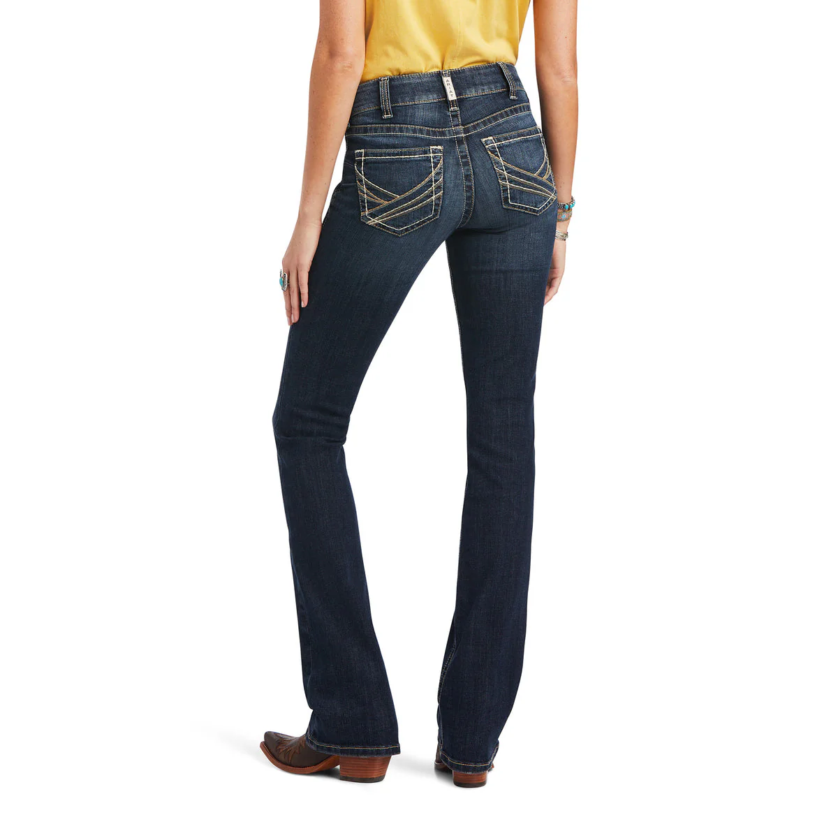 Ariat Womens Perfect Rise Lexie Boot Cut Jeans - Image 2