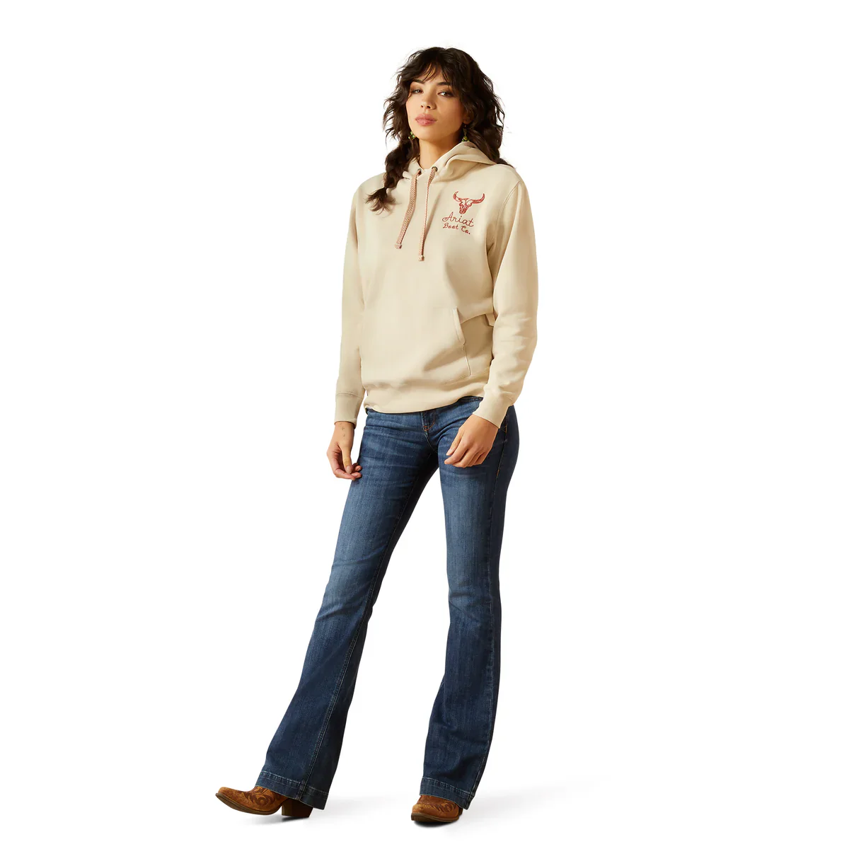 Ariat Womens Stitch Hoodie - Image 3