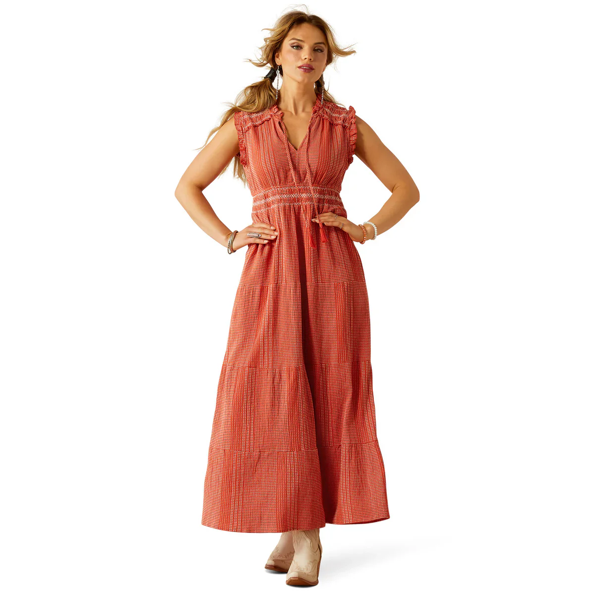 Ariat Womens Sunset State Of Mind Dress - Image 3