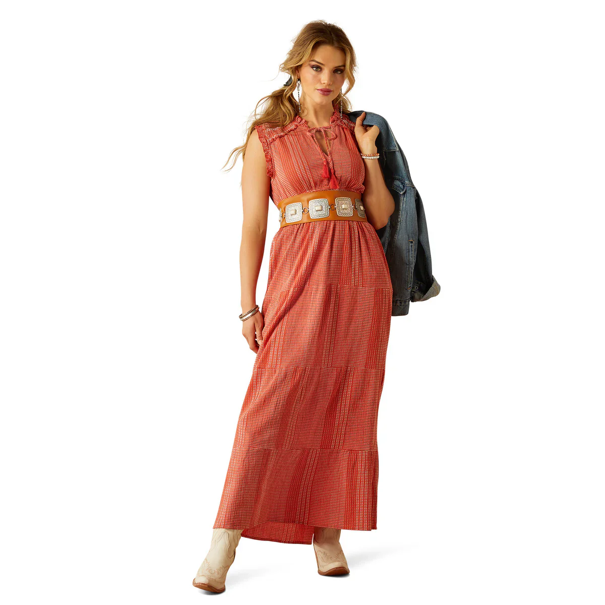 Ariat Womens Sunset State Of Mind Dress - Image 4