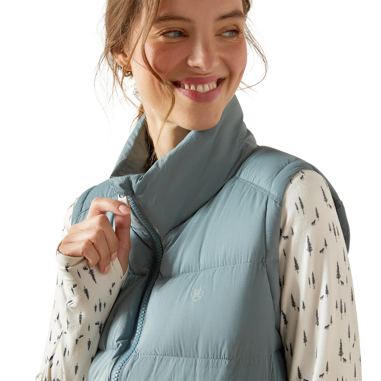 Ariat Womens UltraPuff Down Vest - Image 2