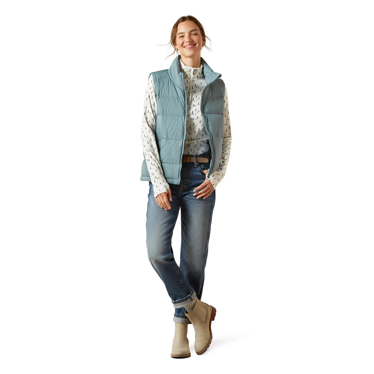 Ariat Womens UltraPuff Down Vest - Image 3