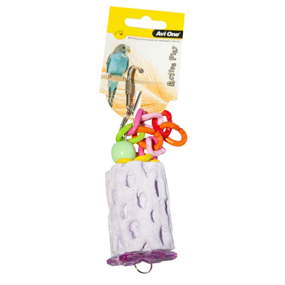 Avi One Bird Toy Mineral with Plastic Links - Image 2